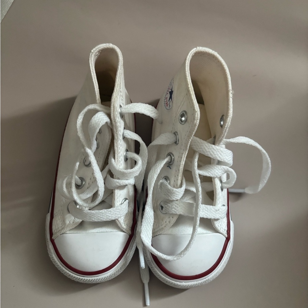 Converse Toddlers White High-Top Sneakers